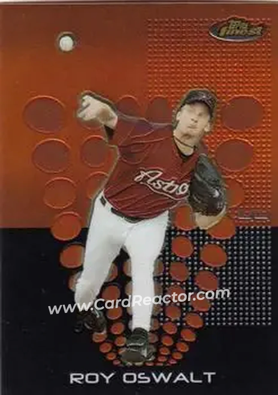 2004 Finest #7 - Roy Oswalt - Houston Astros - Front