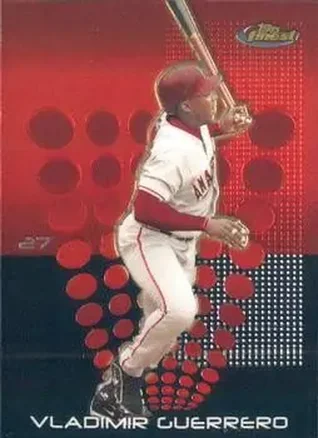 2004 Finest #9 - Vladimir Guerrero - Anaheim Angels