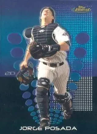 2004 Finest #10 - Jorge Posada - New York Yankees