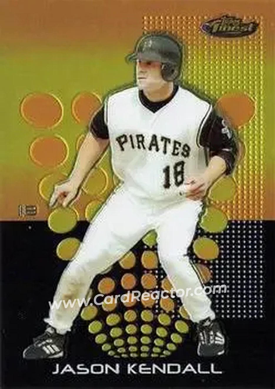 2004 Finest #11 - Jason Kendall - Pittsburgh Pirates - Front