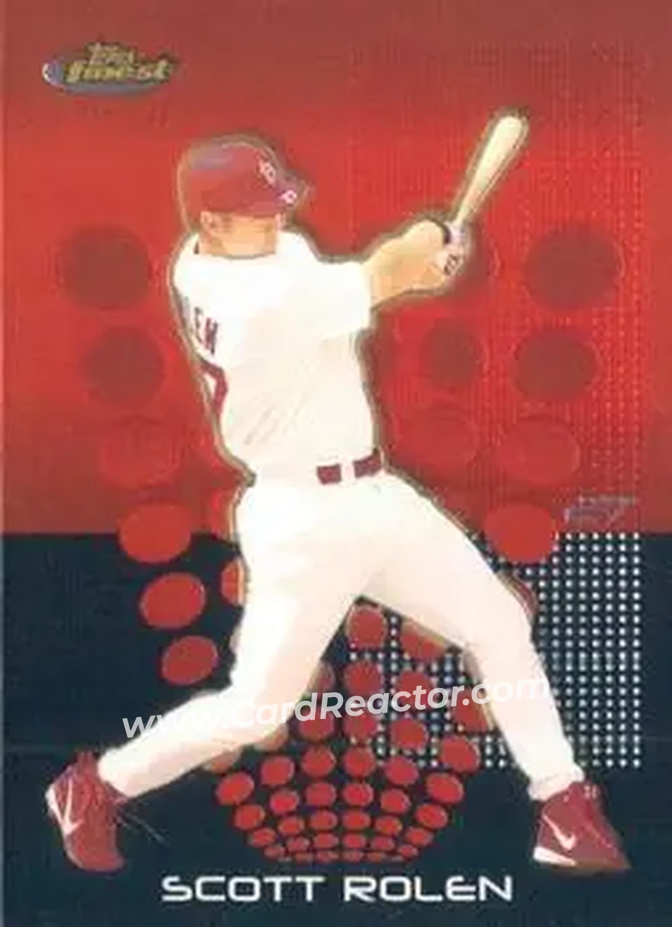 2004 Finest #12 - Scott Rolen - St. Louis Cardinals - Front