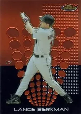 2004 Finest #17 - Lance Berkman - Houston Astros