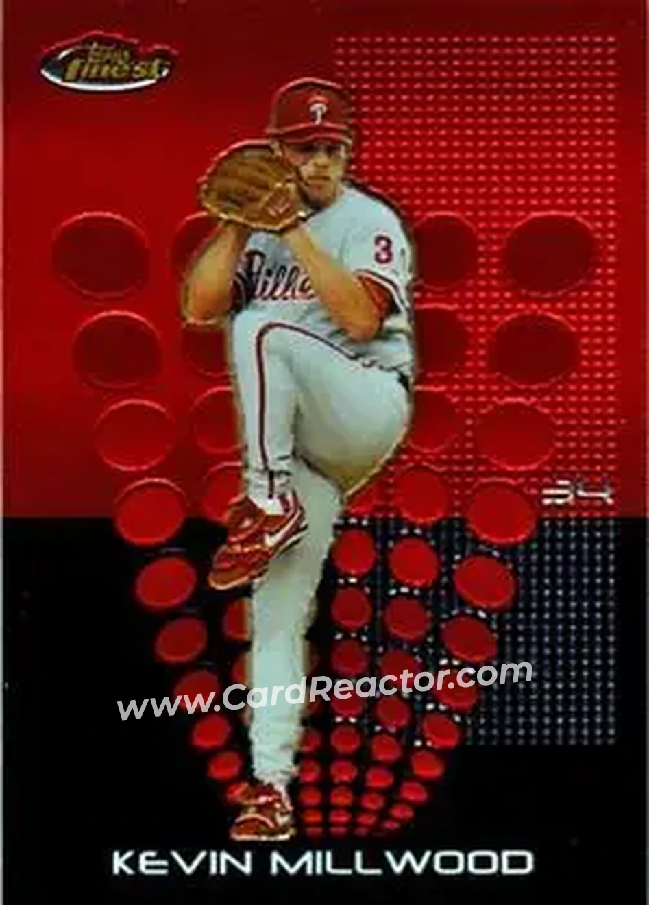 2004 Finest #21 - Kevin Millwood - Philadelphia Phillies - Front