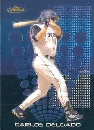 2004 Finest #24 - Carlos Delgado - Toronto Blue Jays