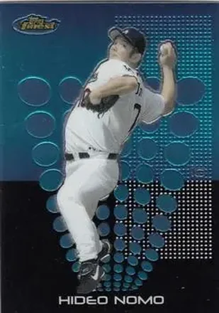 2004 Finest #29 - Hideo Nomo - Los Angeles Dodgers