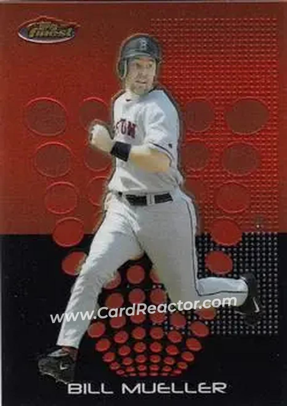 2004 Finest #14 - Bill Mueller - Boston Red Sox - Front 2004 Finest #14 - Bill Mueller - Boston Red Sox - Front