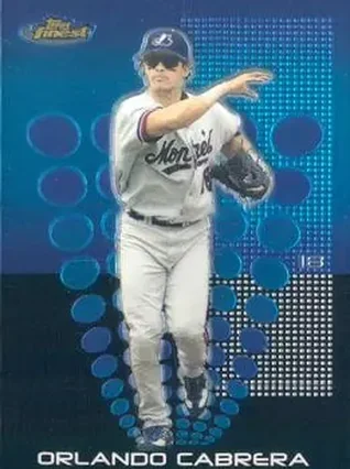 2004 Finest #19 - Orlando Cabrera - Montreal Expos