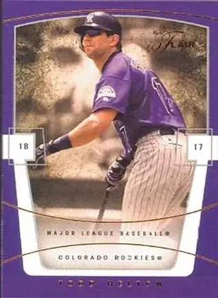 2004 Flair #2 - Todd Helton - Colorado Rockies