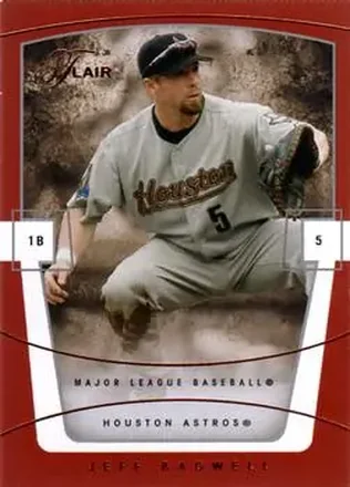 2004 Flair #3 - Jeff Bagwell - Houston Astros