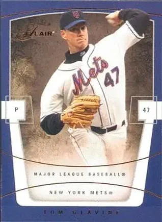 2004 Flair #6 - Tom Glavine - New York Mets