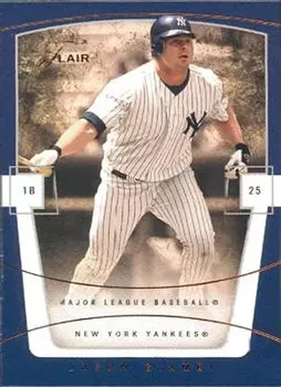 2004 Flair #7 - Jason Giambi - New York Yankees