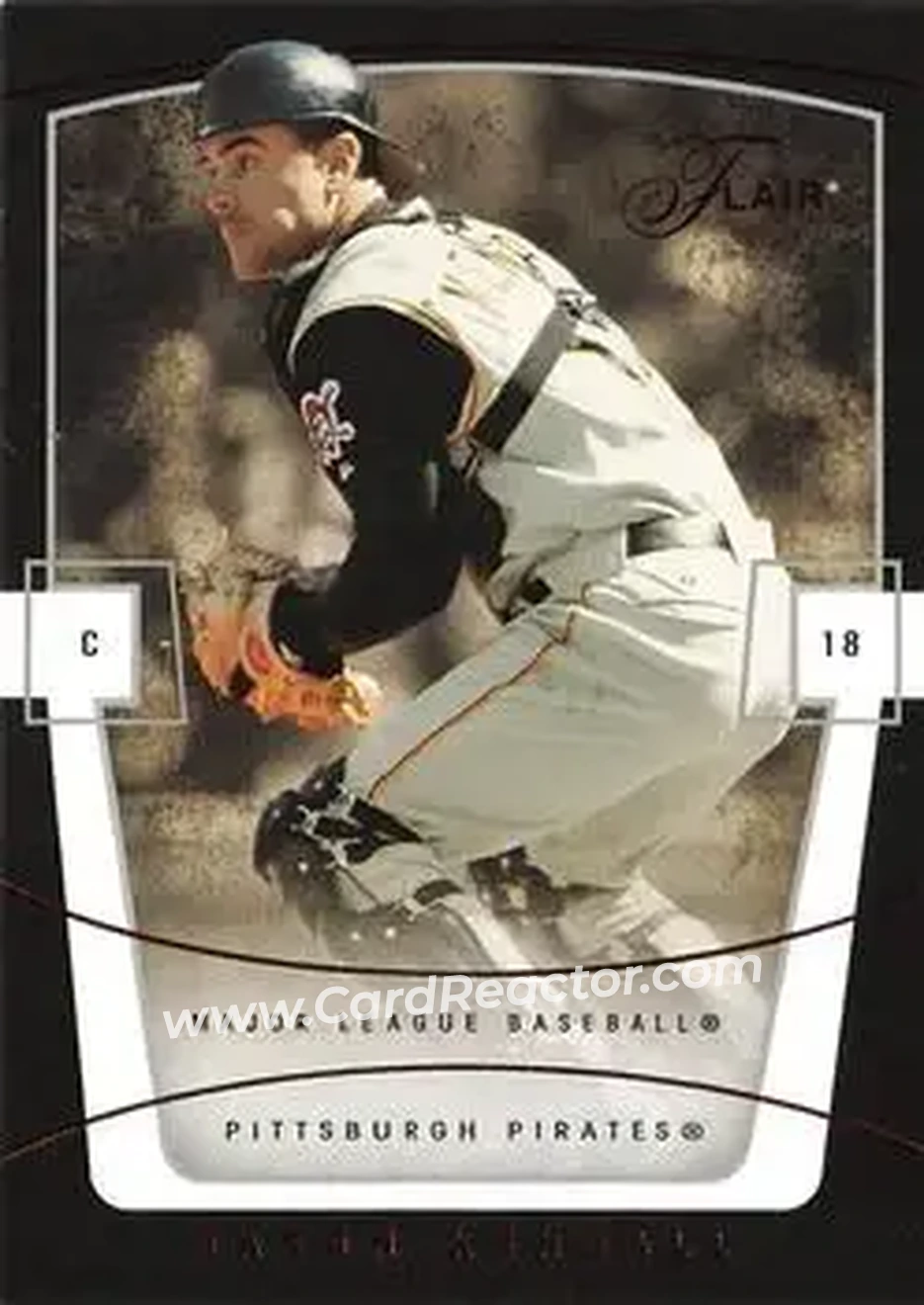 2004 Flair #9 - Jason Kendall - Pittsburgh Pirates - Front