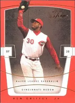 2004 Flair #12 - Ken Griffey Jr. - Cincinnati Reds