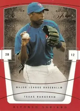 2004 Flair #14 - Alfonso Soriano - Texas Rangers