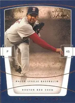 2004 Flair #19 - Pedro Martinez - Boston Red Sox