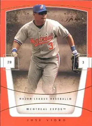 2004 Flair #28 - Jose Vidro - Montreal Expos