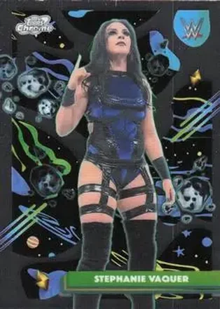 2026 Topps Chrome Cosmic WWE #3 - Stephanie Vaquer