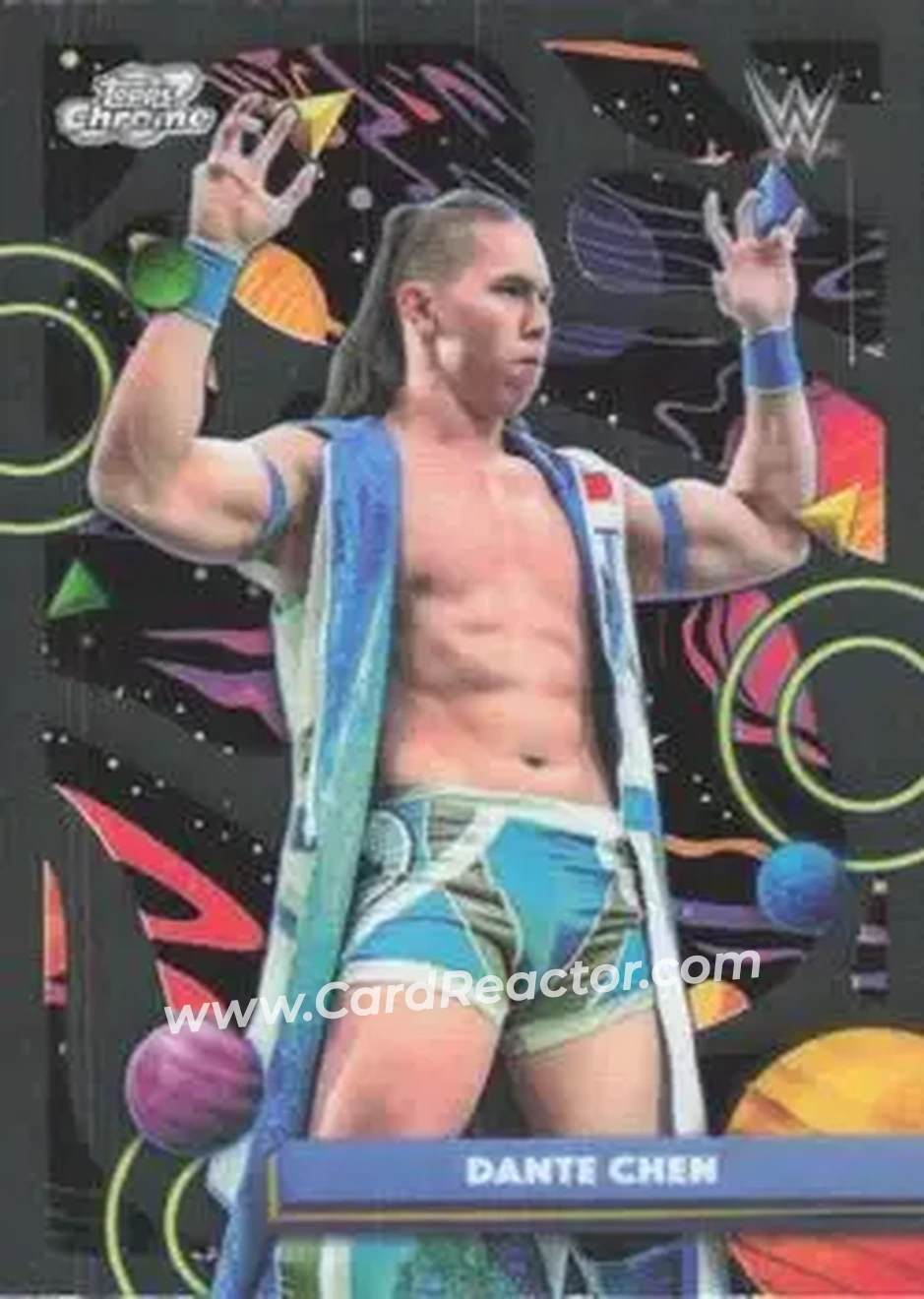 2026 Topps Chrome Cosmic WWE #4 - Dante Chen - Front