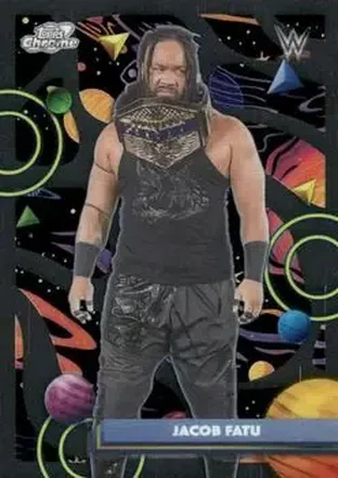 2026 Topps Chrome Cosmic WWE #5 - Jacob Fatu