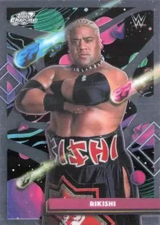 2026 Topps Chrome Cosmic WWE #11 - Rikishi