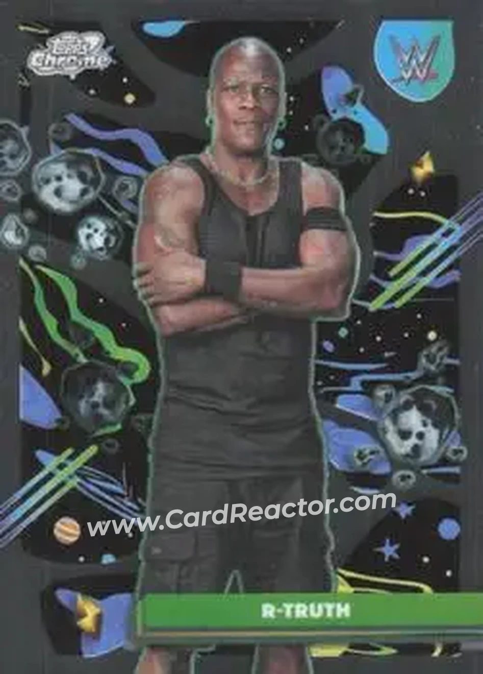2026 Topps Chrome Cosmic WWE #14 - R-Truth - Front