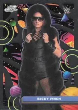 2026 Topps Chrome Cosmic WWE #15 - Becky Lynch