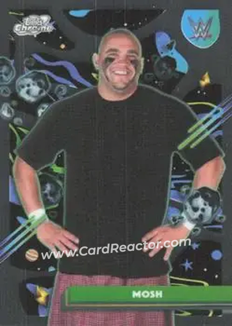 2026 Topps Chrome Cosmic WWE #17 - Mosh - Front