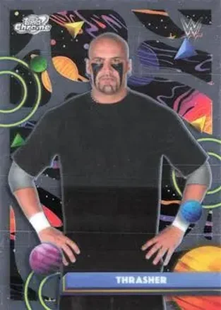 2026 Topps Chrome Cosmic WWE #18 - Thrasher