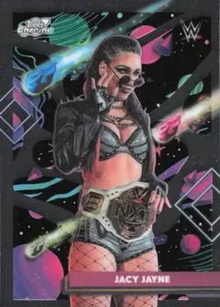 2026 Topps Chrome Cosmic WWE #19 - Jacy Jayne