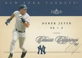 2004 Fleer Classic Clippings #2 - Derek Jeter - New York Yankees