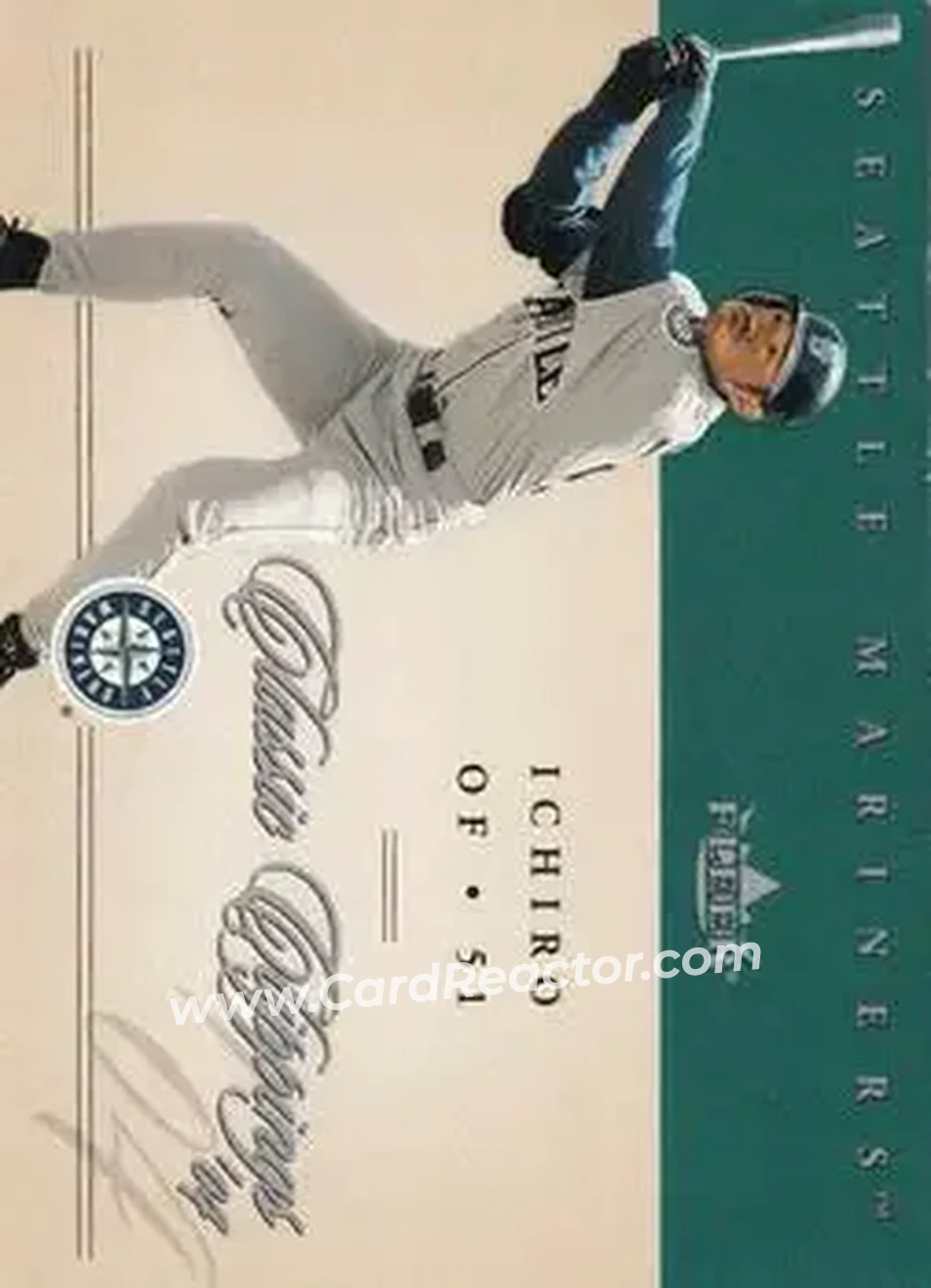 2004 Fleer Classic Clippings #8 - Ichiro - Seattle Mariners - Front 2004 Fleer Classic Clippings #8 - Ichiro - Seattle Mariners - Front