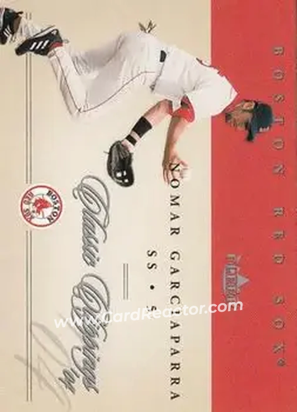 2004 Fleer Classic Clippings #16 - Nomar Garciaparra - Boston Red Sox - Front