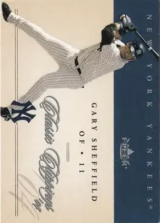 2004 Fleer Classic Clippings #21 - Gary Sheffield - New York Yankees