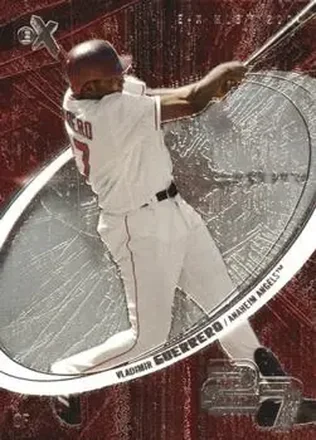 2004 Fleer E-X #1 - Vladimir Guerrero - Anaheim Angels
