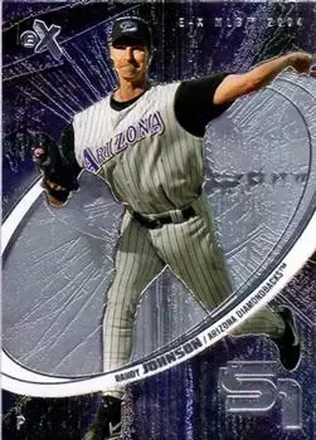 2004 Fleer E-X #2 - Randy Johnson - Arizona Diamondbacks