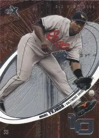 2004 Fleer E-X #4 - Miguel Tejada - Baltimore Orioles