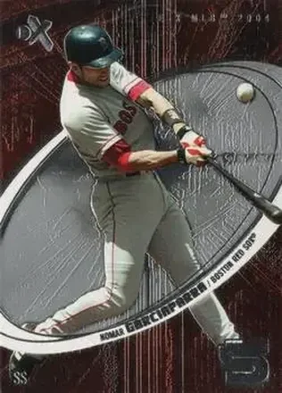 2004 Fleer E-X #6 - Nomar Garciaparra - Boston Red Sox