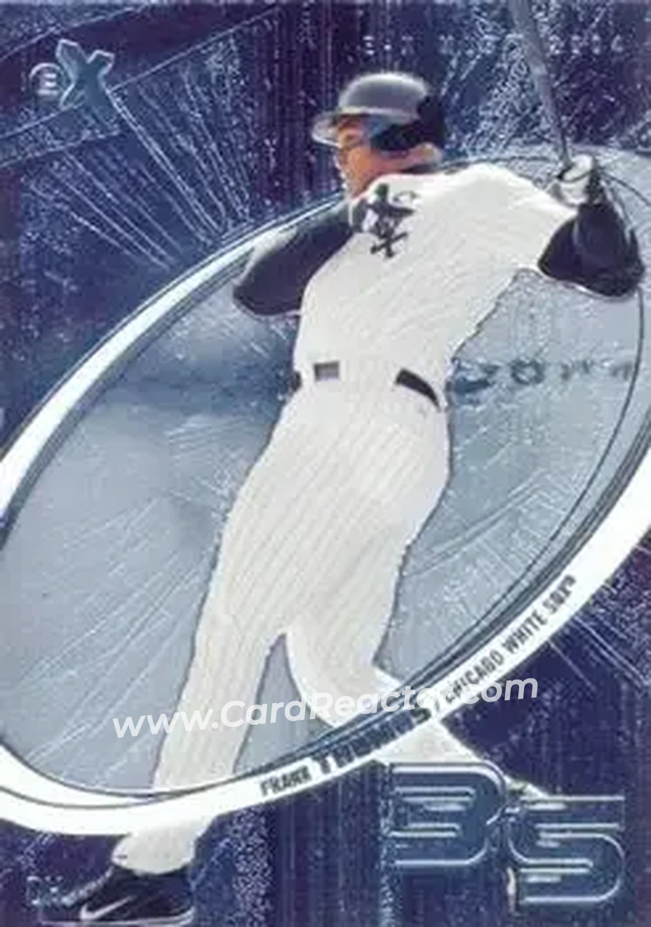 2004 Fleer E-X #9 - Frank Thomas - Chicago White Sox - Front 2004 Fleer E-X #9 - Frank Thomas - Chicago White Sox - Front