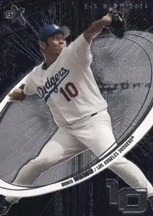 2004 Fleer E-X #19 - Hideo Nomo - Los Angeles Dodgers