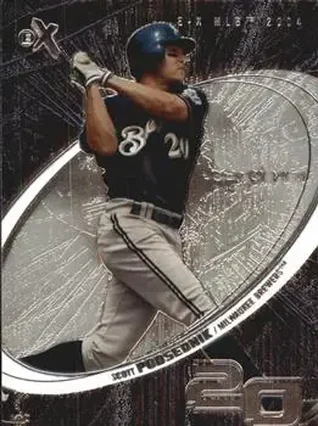 2004 Fleer E-X #20 - Scott Podsednik - Milwaukee Brewers