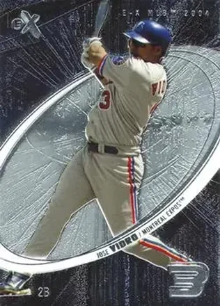 2004 Fleer E-X #22 - Jose Vidro - Montreal Expos