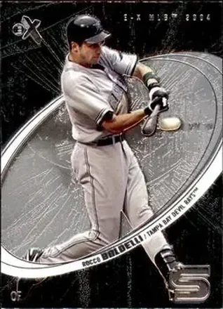 2004 Fleer E-X #35 - Rocco Baldelli - Tampa Bay Devil Rays