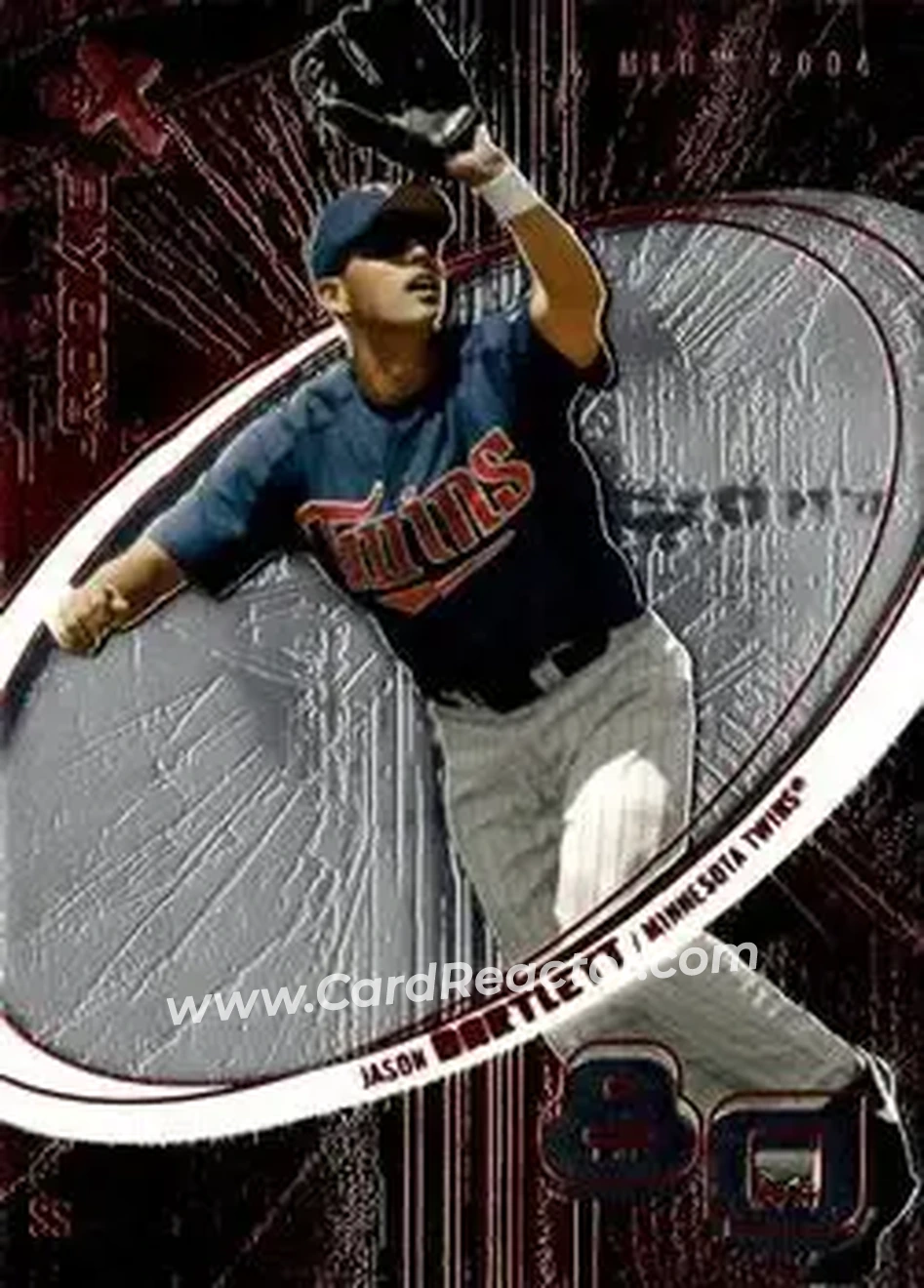 2004 Fleer E-X #45 - Jason Bartlett - Minnesota Twins - Front