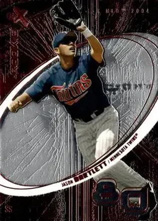 2004 Fleer E-X #45 Jason Bartlett