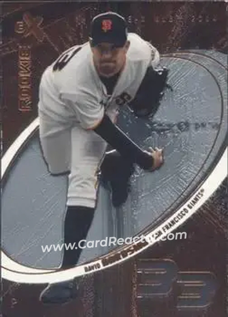 2004 Fleer E-X #48 - David Aardsma - San Francisco Giants - Front