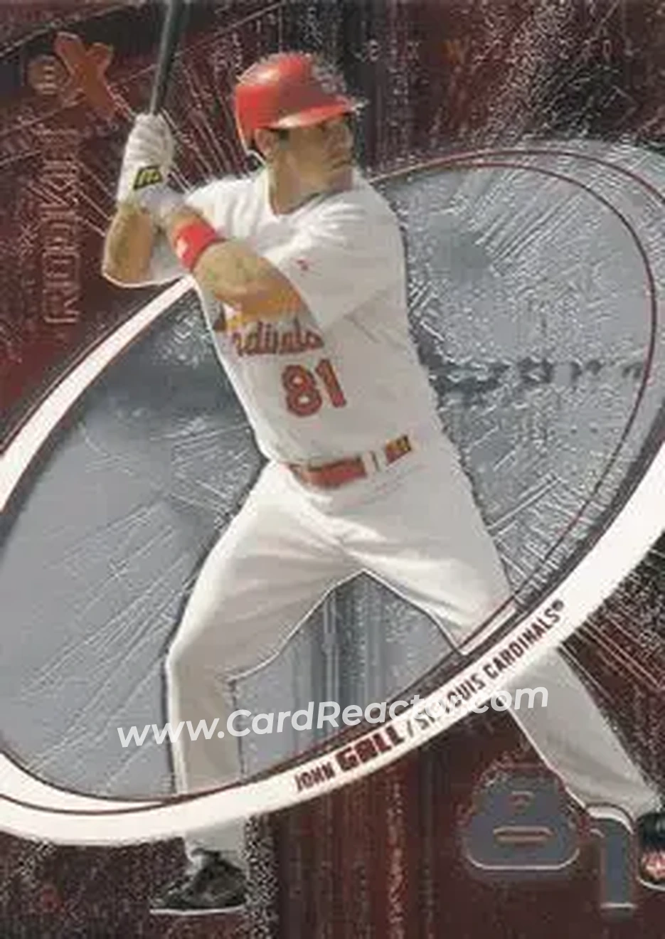 2004 Fleer E-X #50 - John Gall - St. Louis Cardinals - Front