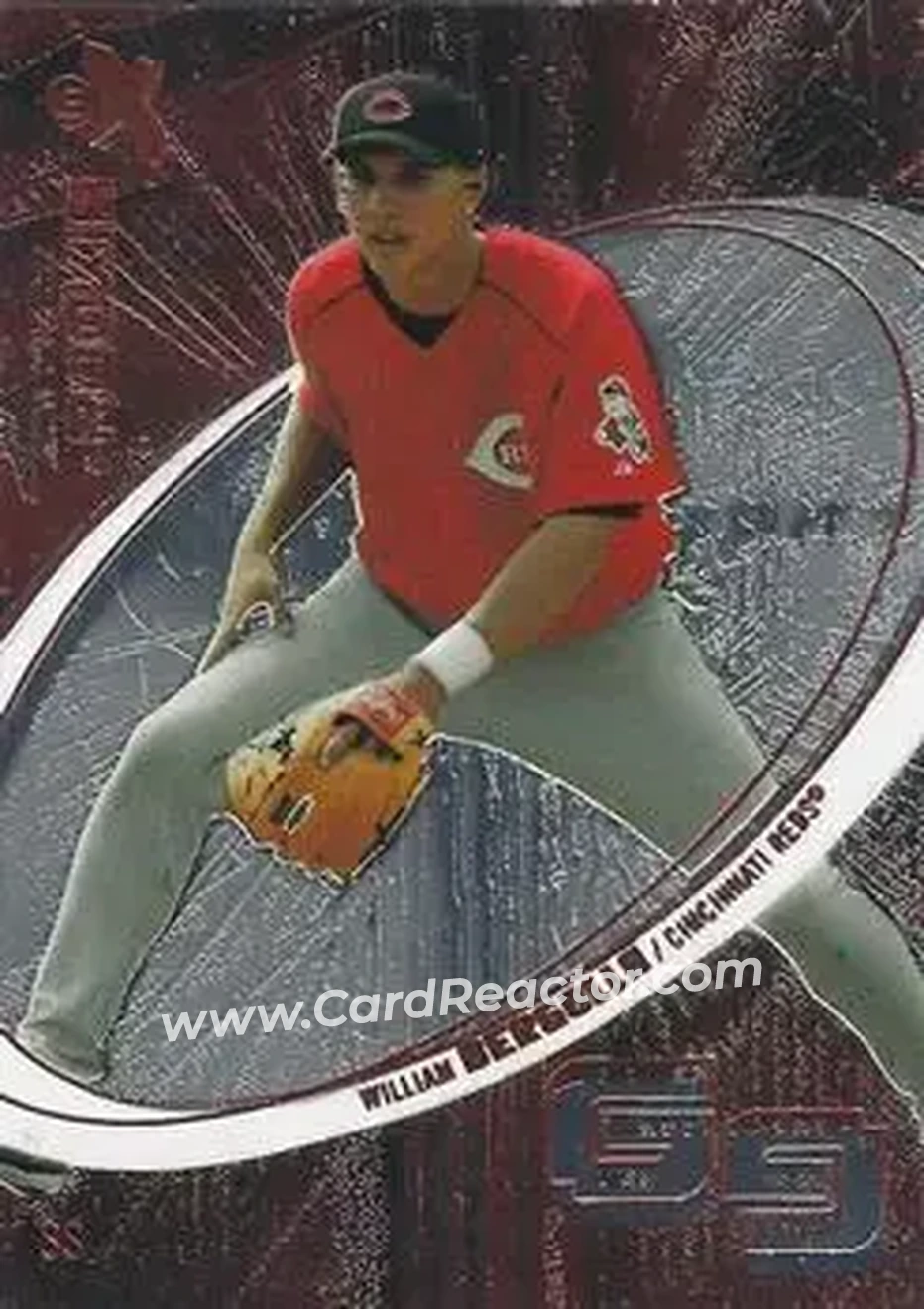 2004 Fleer E-X #51 - William Bergolla - Cincinnati Reds - Front