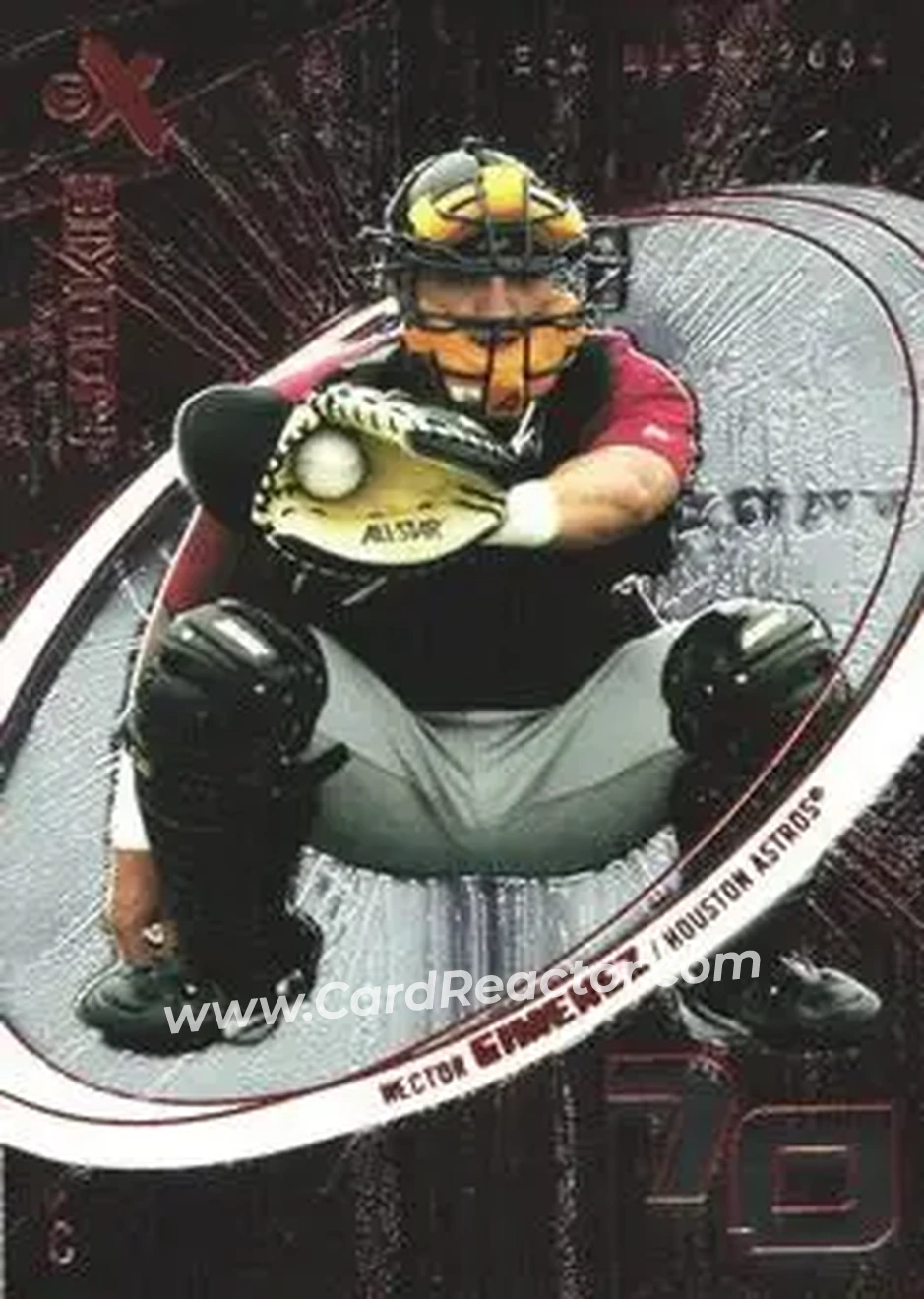 2004 Fleer E-X #53 - Hector Gimenez - Houston Astros - Front