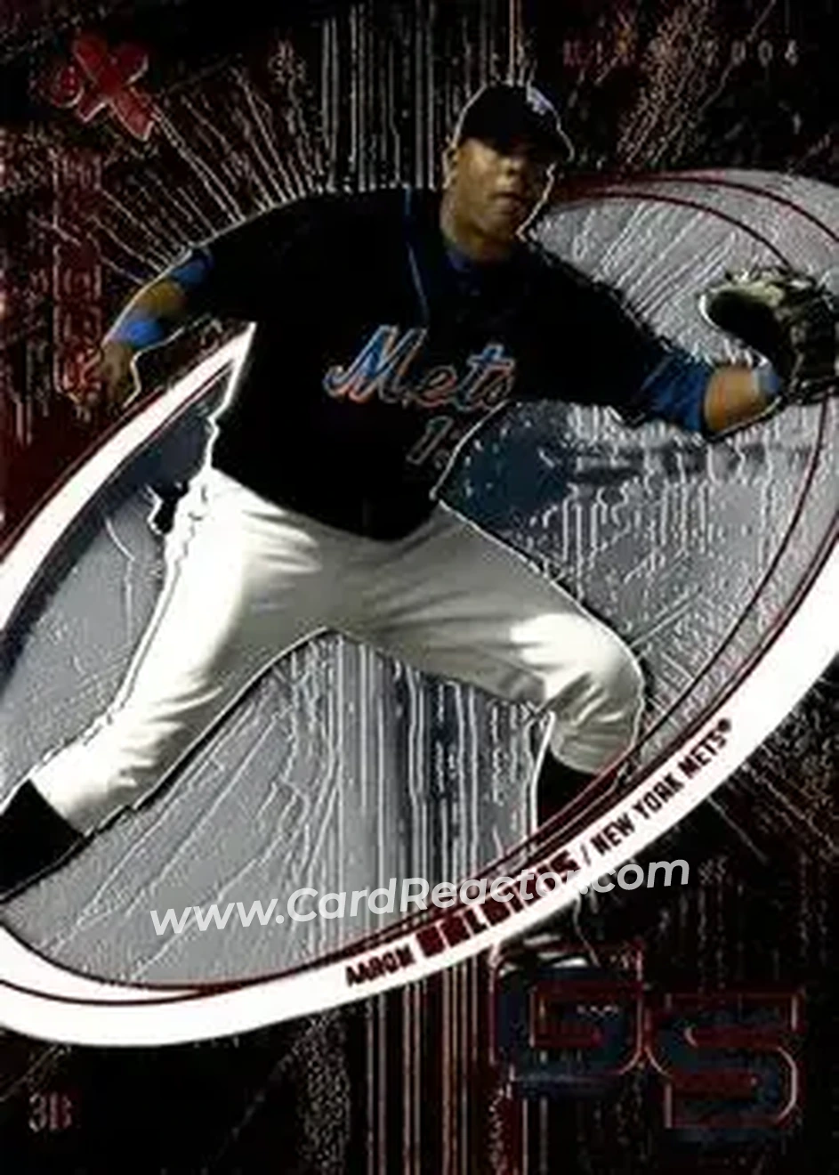 2004 Fleer E-X #54 - Aarom Baldiris - New York Mets - Front