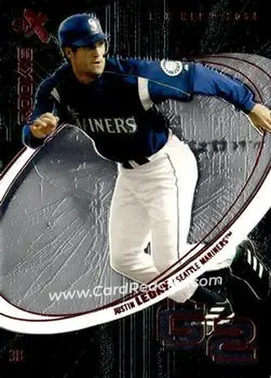 2004 Fleer E-X #55 - Justin Leone - Seattle Mariners - Front